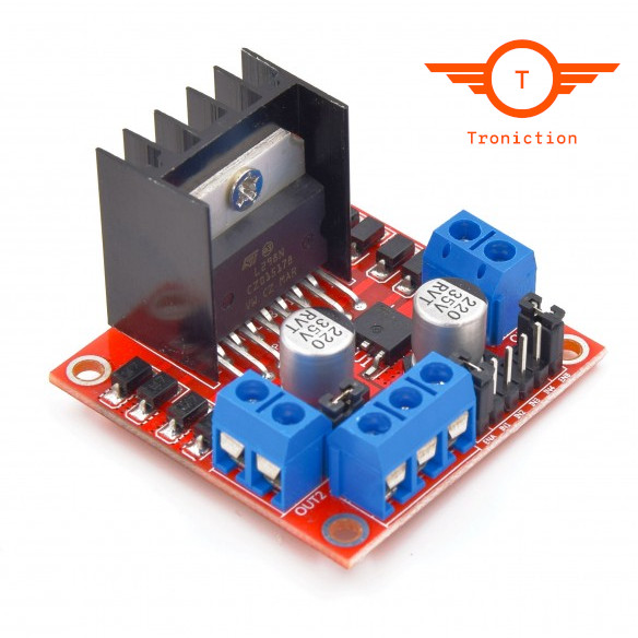 L298N Arduino Car Motor Driver Module 3D