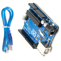 Arduino Uno Board with USB Cable