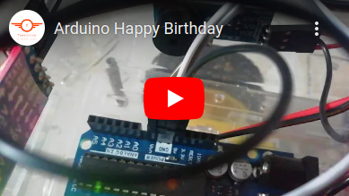 Arduino Car singing Happy Birthday