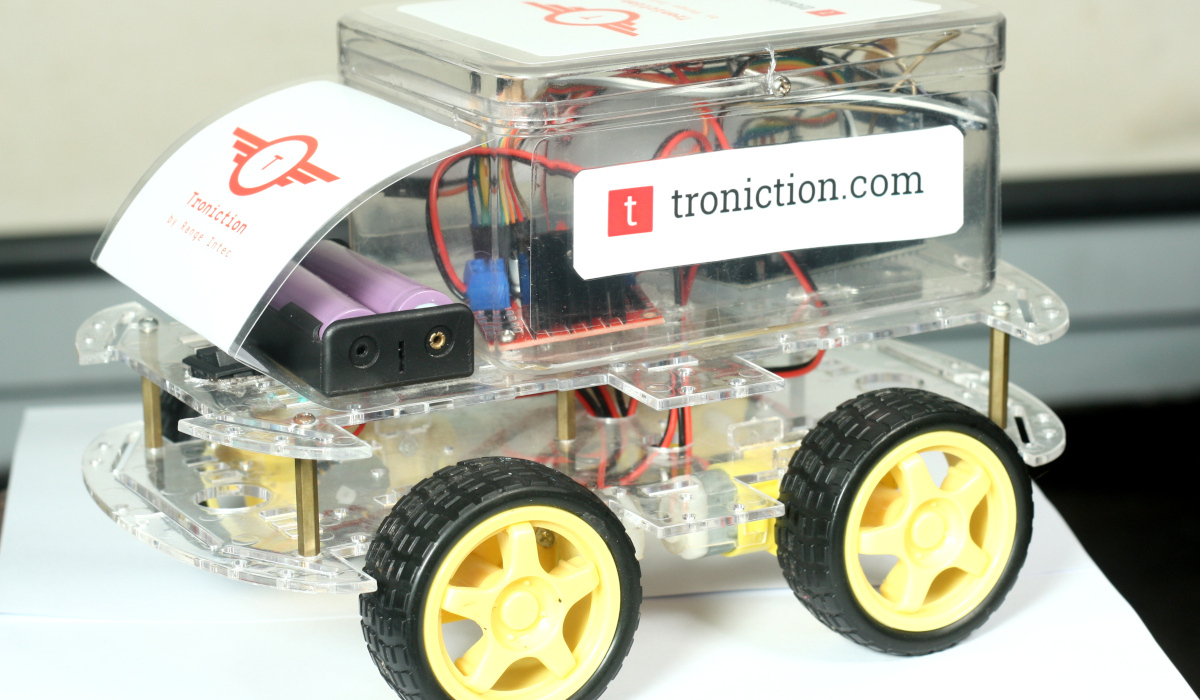 Arduino Car Front View