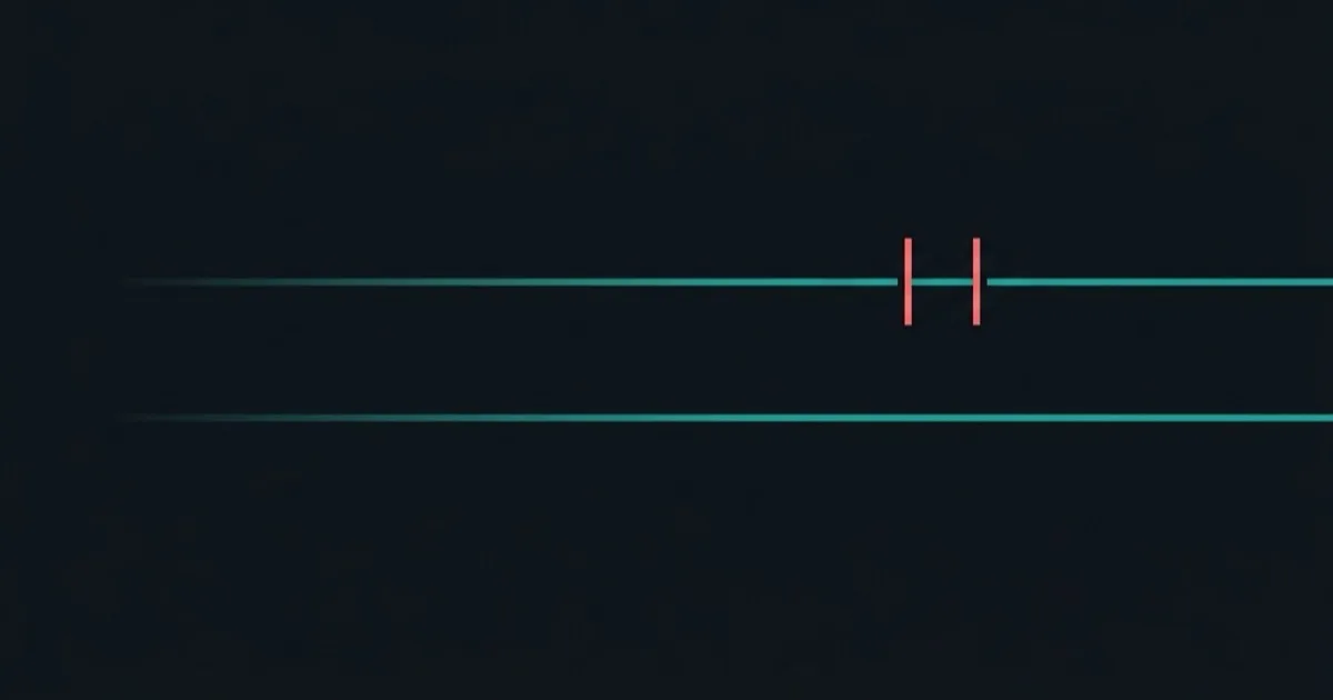 Two paths to the same connection, one passing through a gate and one going around it