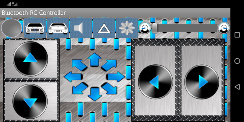 Arduino Car Bluetooth Control App