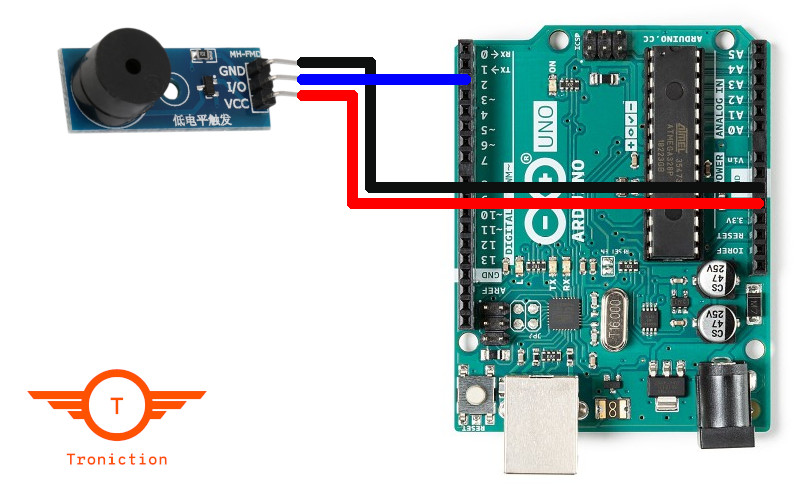 Connecting Buzzer to Arduino