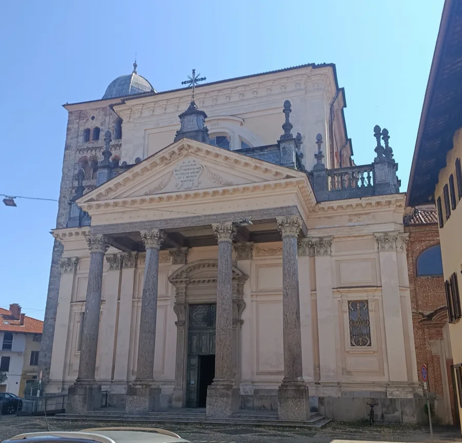 Fruttuaria Abbey today, San Benigno Canavese