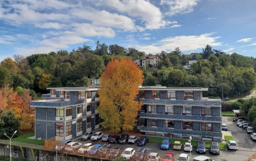 Casa Blu, Ivrea, exterior (2019)