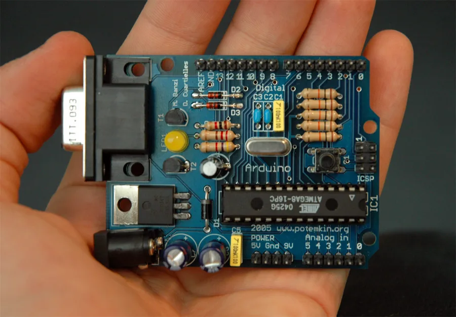 Arduino Serial board (the first canonical Arduino, RS-232)